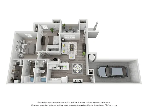 Floor plan B7