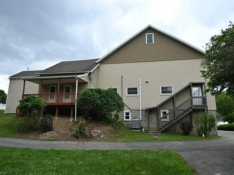 Deck and kitchen entrance
