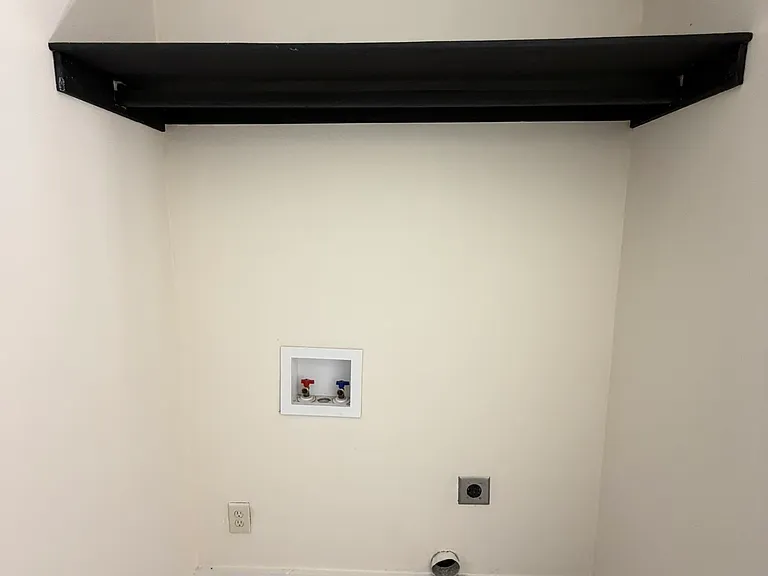 Washer and Dryer Connections