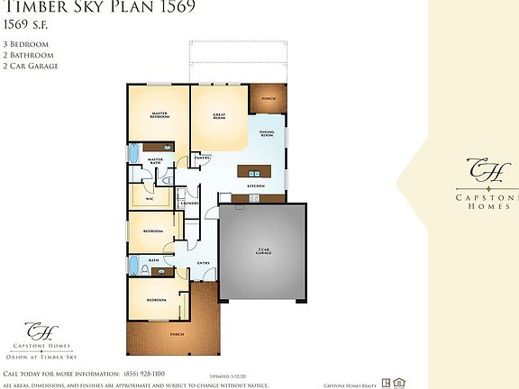 Timber Sky Floorplan 1569