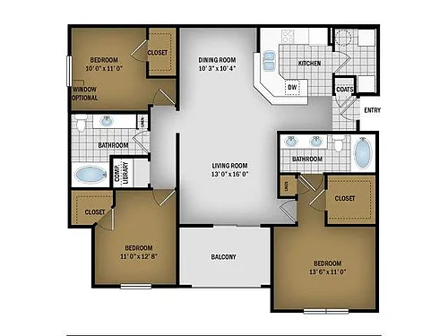Floor plan C1
