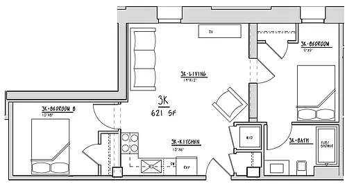 Floor plan Key