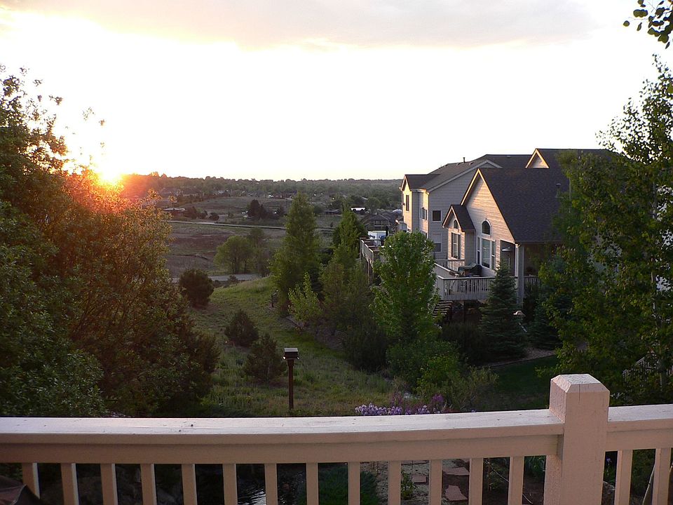View from deck