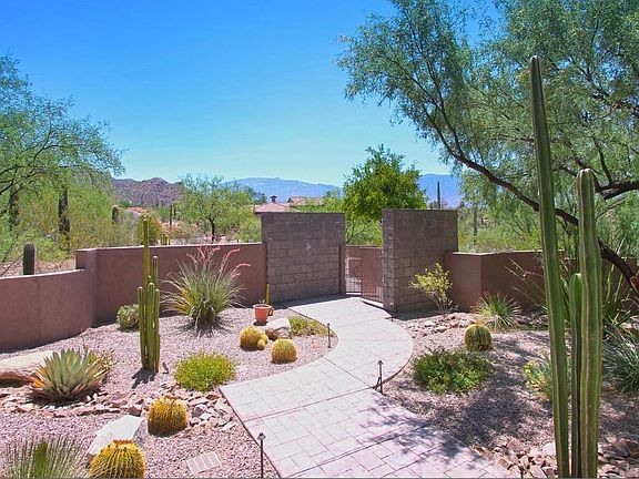 Front of house overlooking Rincon mountains