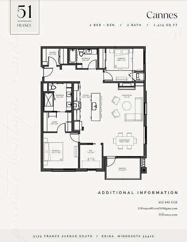 Floor plan Cannes