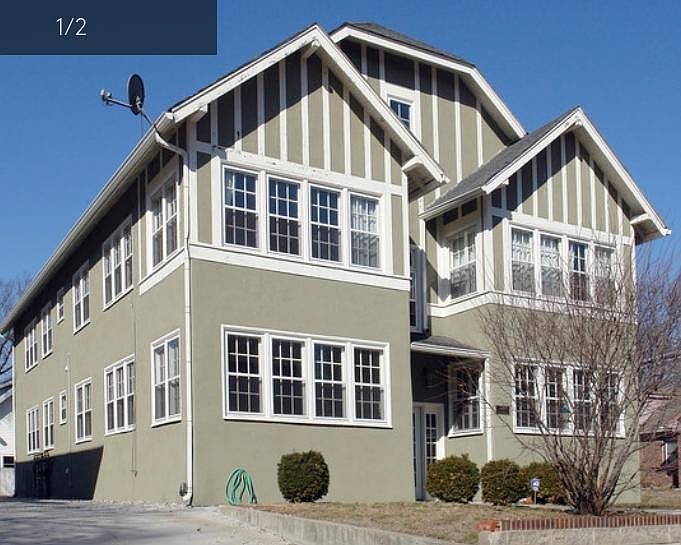 Five unit building with friendly neighbors