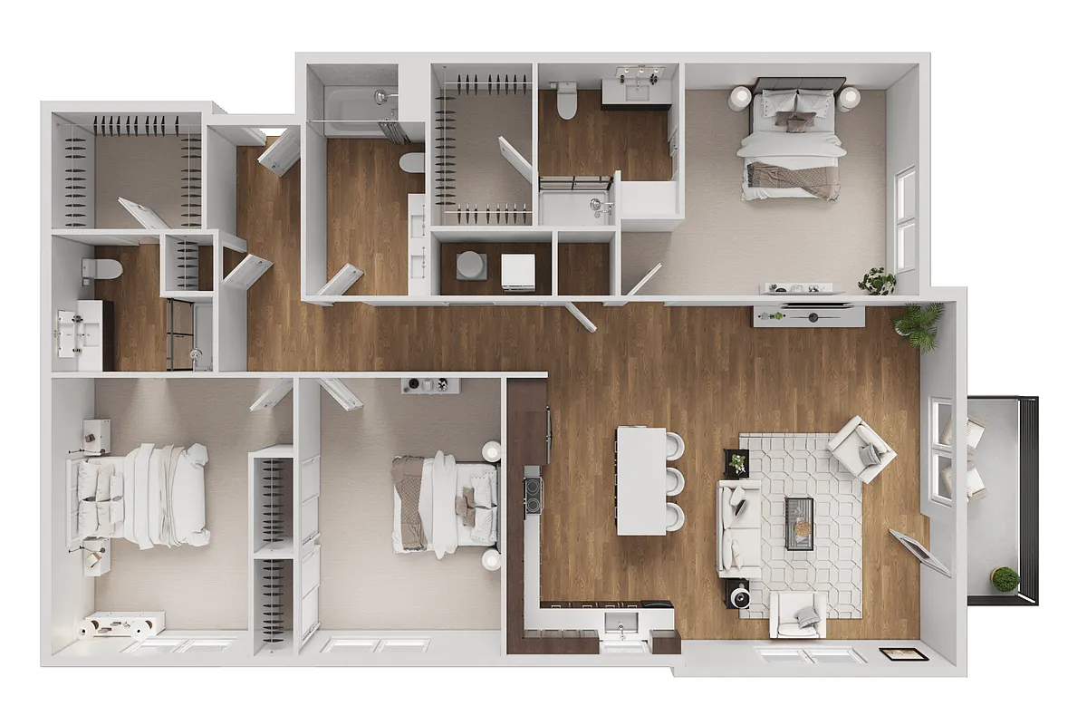 Floor plan West 8th - Diamond