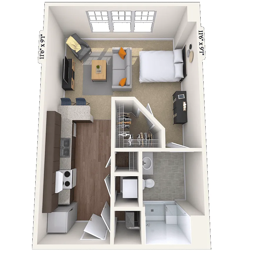 Floor plan 01A