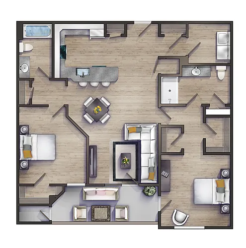 Floor plan The Egret