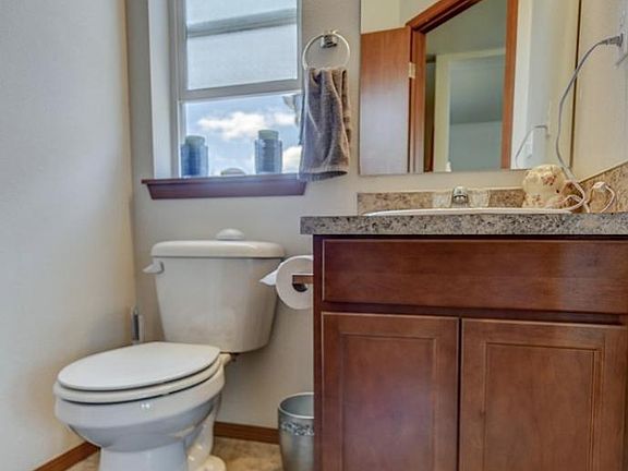 Half bath near the living room