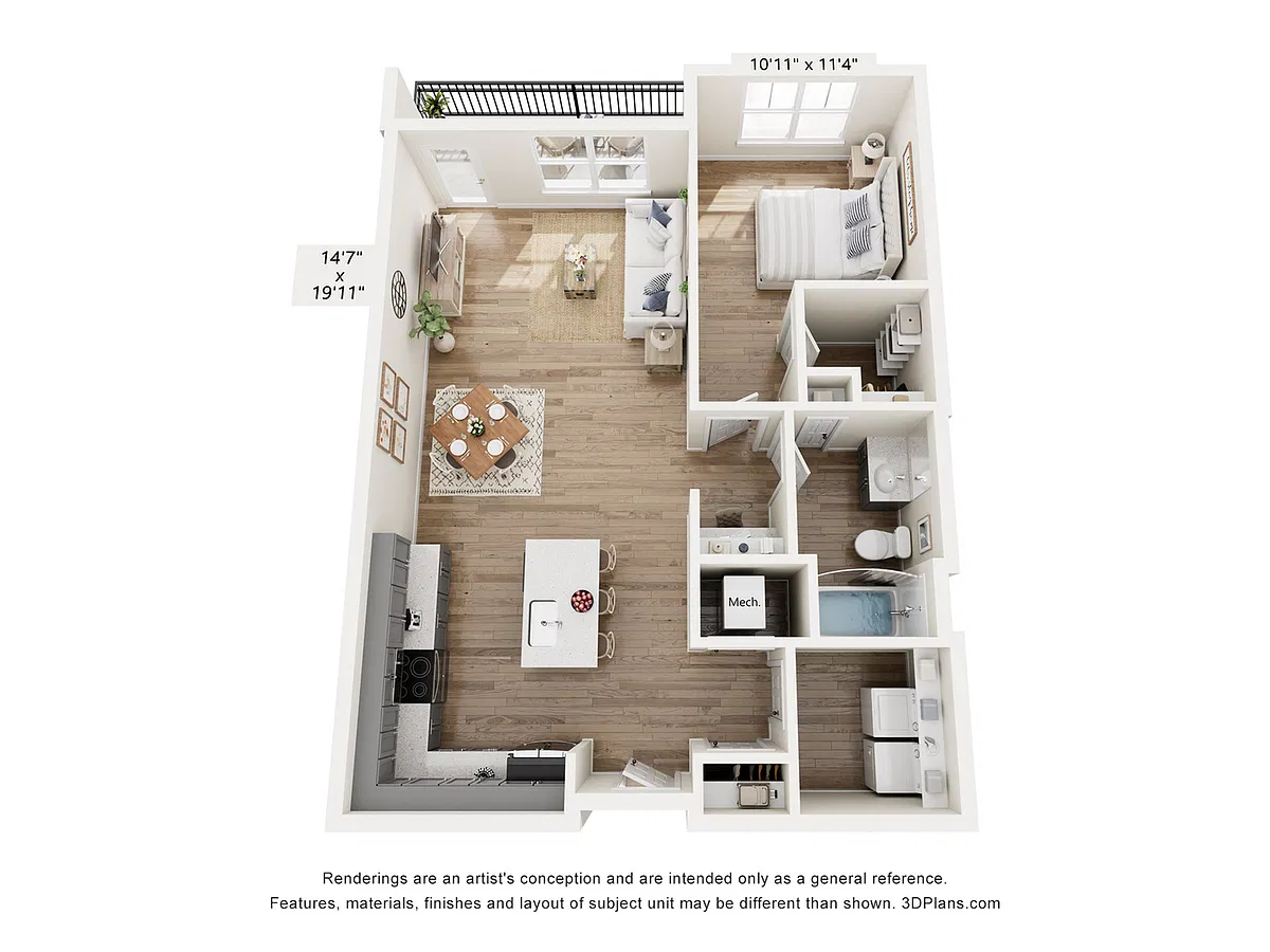Floor plan Solitaire