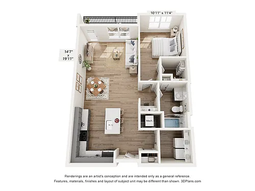 Floor plan Solitaire