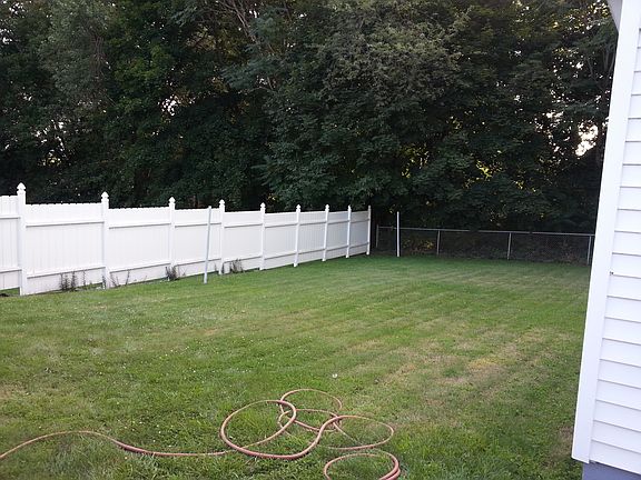 Semi-Private backyard