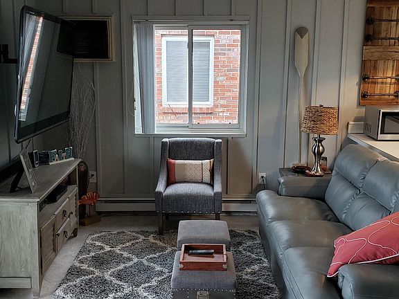 living room (sofa and TV will be replaced with different sofa and wall mounted TV)