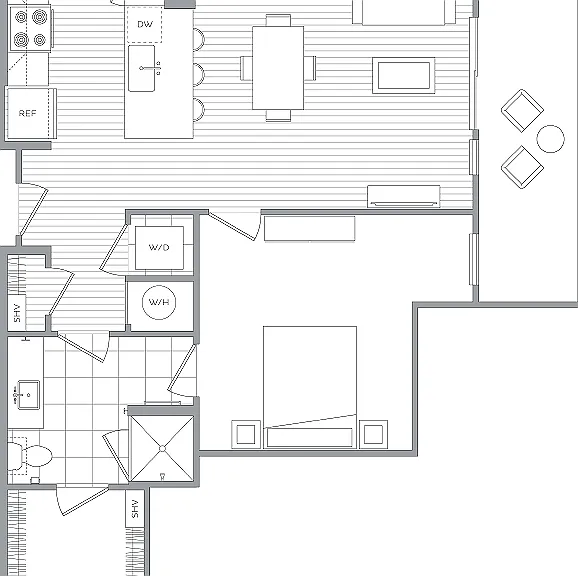 1 Bedroom / 1 Bath 1 Bedroom / 1 Bath