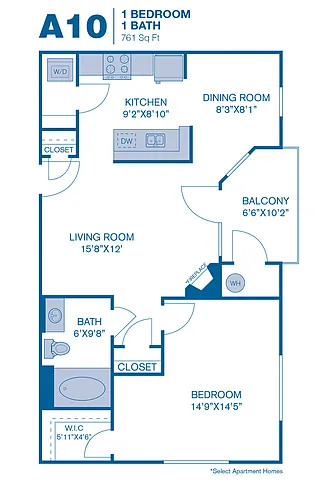 Floor plan A10