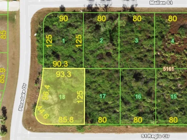 7839 ST REGIS CIRCLE LOT 18, PORT CHARLOTTE, FL 33981