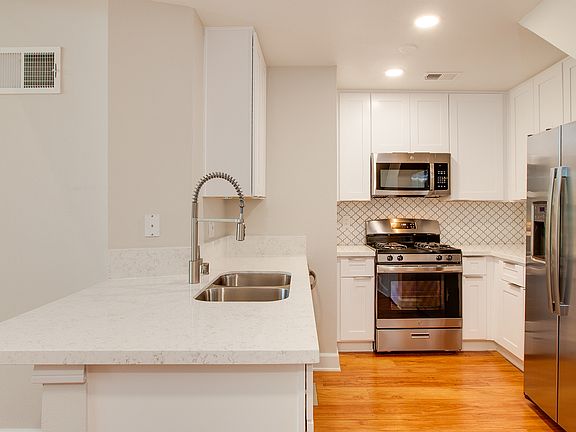 Select kitchens are renovated with quartz countertops and more