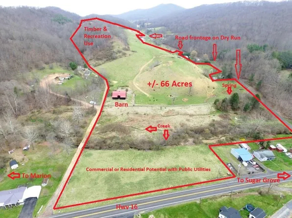 66 Acres Hwy #16, Marion, VA 24354