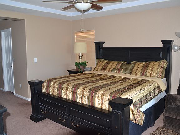 Master: his & hers closets