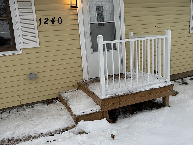 Front door landing