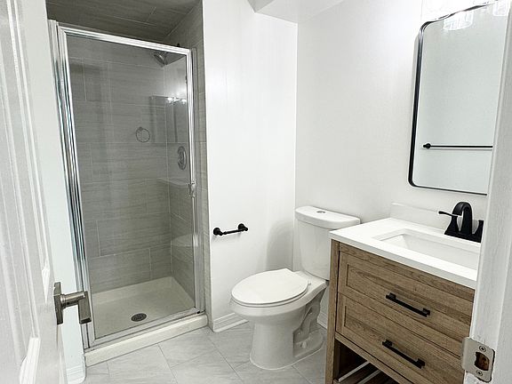 Updated master bathroom