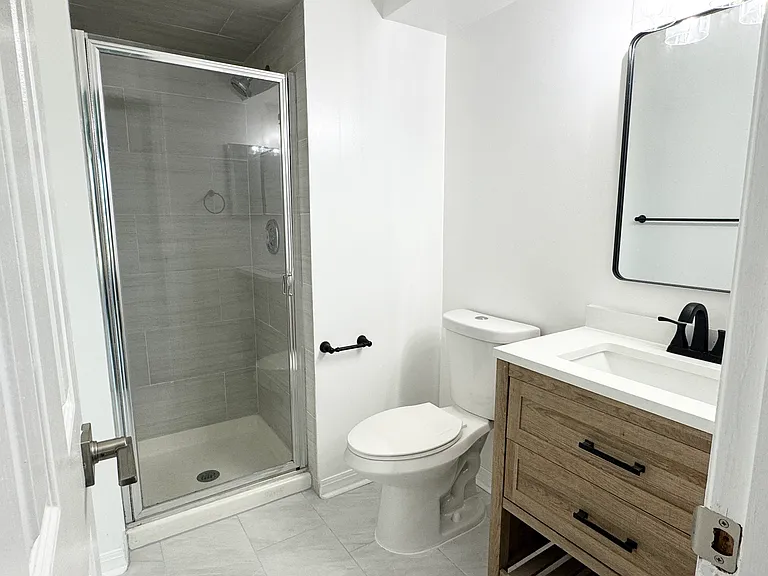 Updated master bathroom