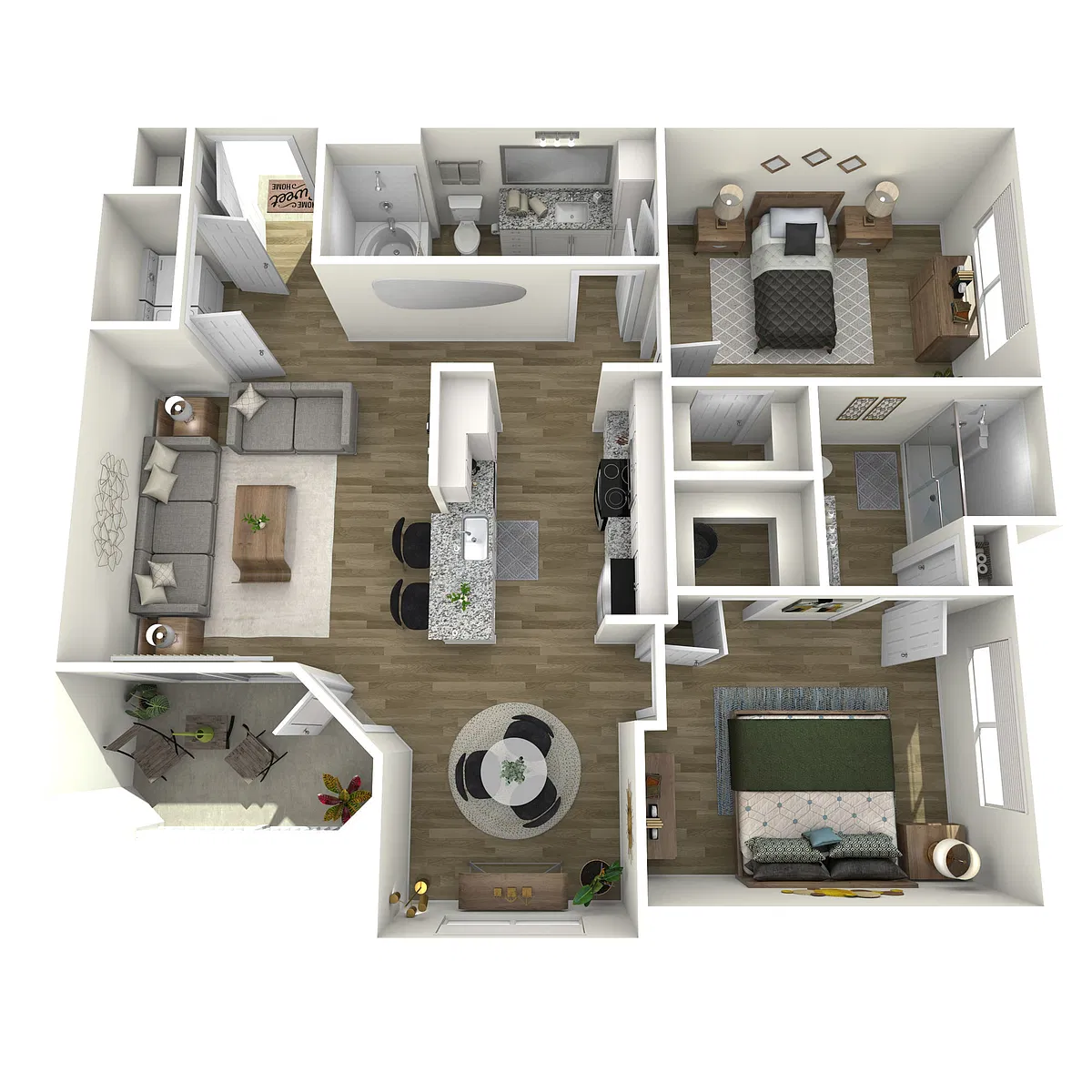 Floor plan C