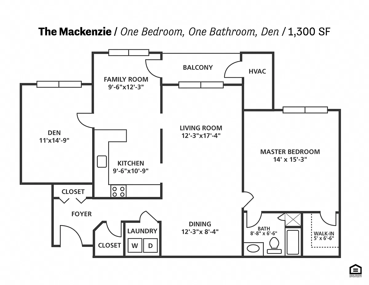 Floor plan The Mackenzie