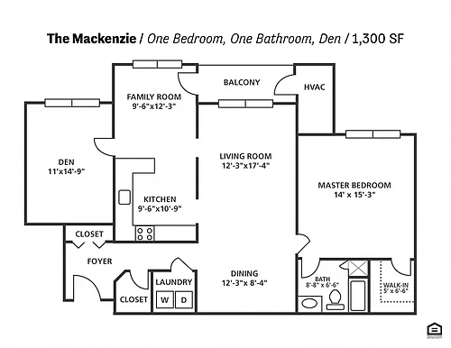 Floor plan The Mackenzie
