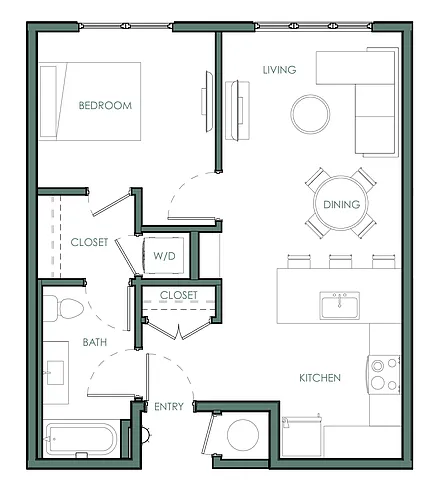 Floor plan Floorplan A