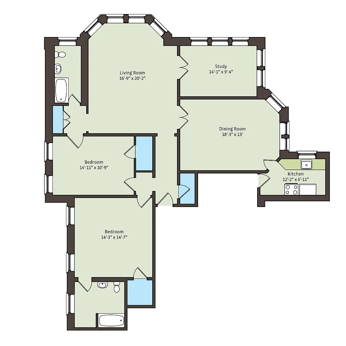 Floor plan 5325-2bD