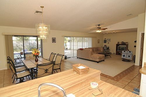 Living Room and Dining Room view