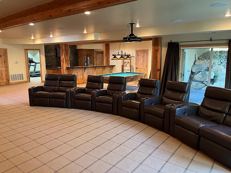 Lower Level entertainment area