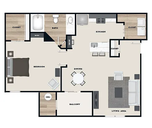 Floor plan A1