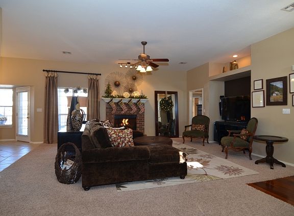 Enjoy the fireplace on chilly nights