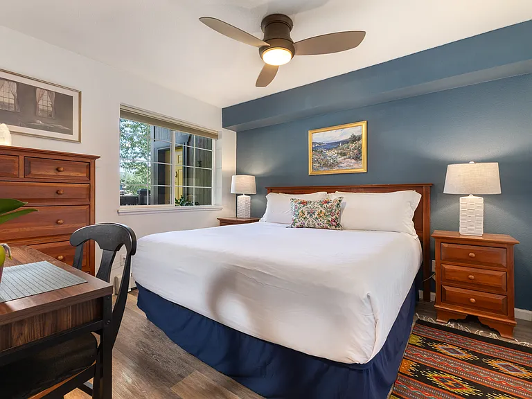 Bedroom 2 | Kingsize Bed | Study Table | Smart Tv