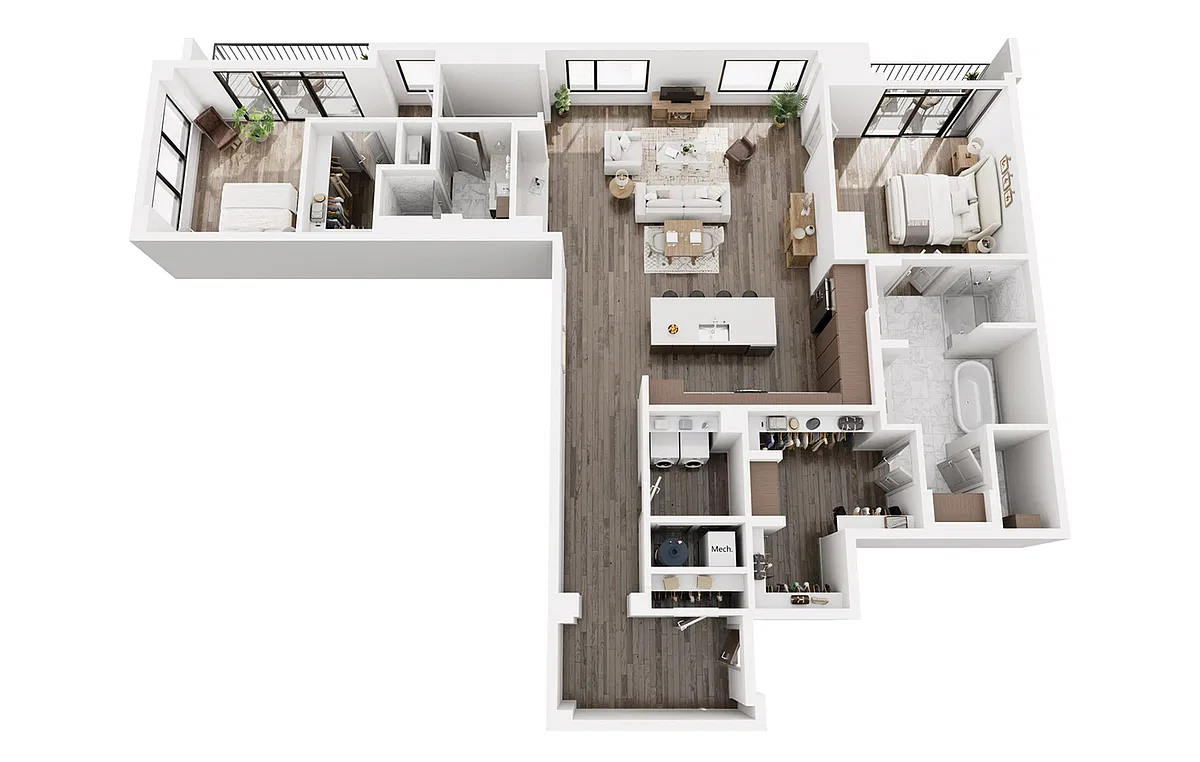 Floor plan PH3