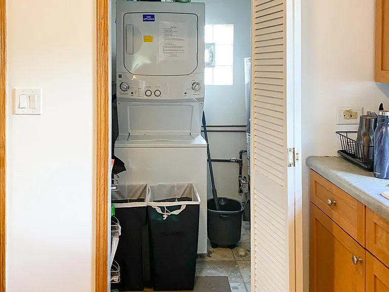 In-unit laundry