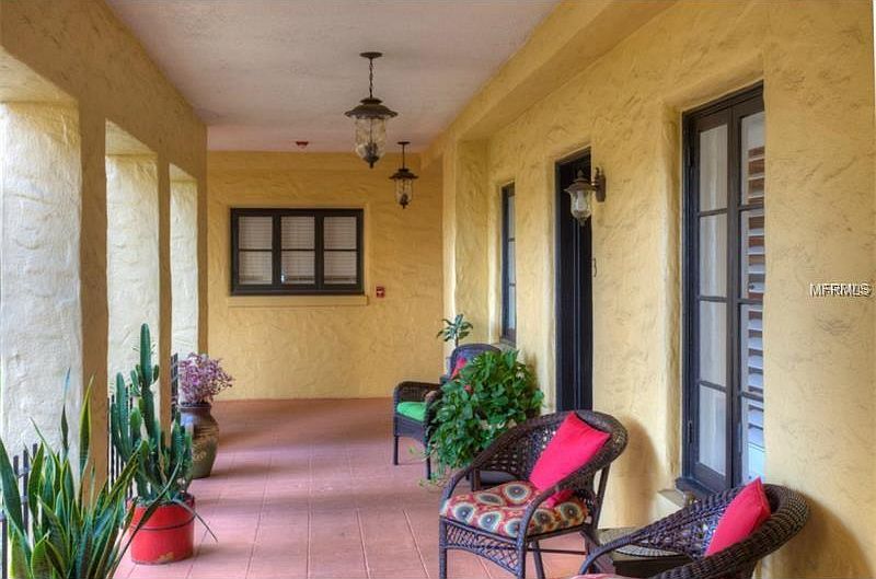 Patio area