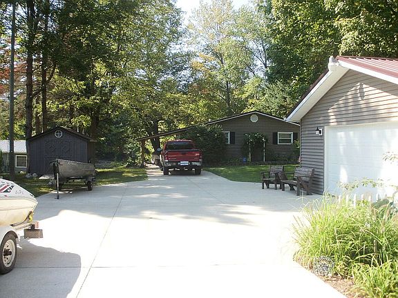 Cement driveway