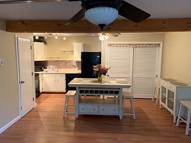 From living to dining view