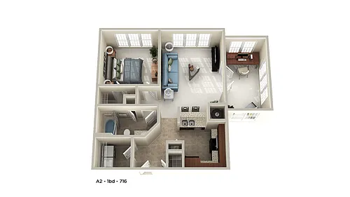 Floor plan A2