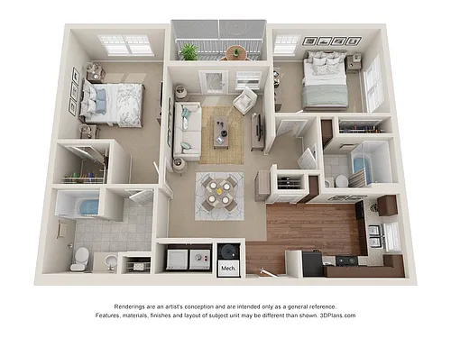 Floor plan B2