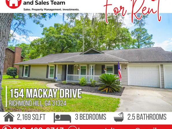 154 Mackay Dr, Richmond Hill, GA 31324