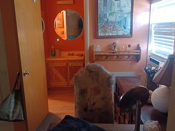 Master bedroom with attached bathroom