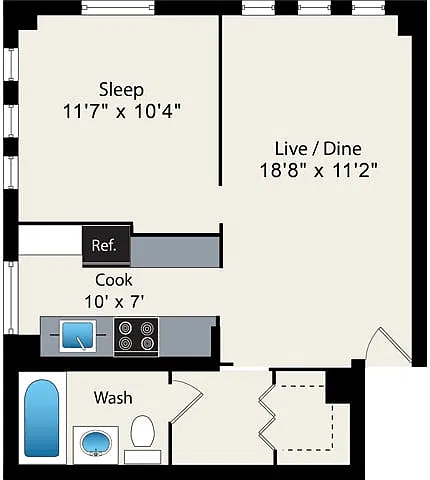 Floor plan A8