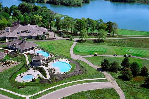 Shaker Run Aerial View
