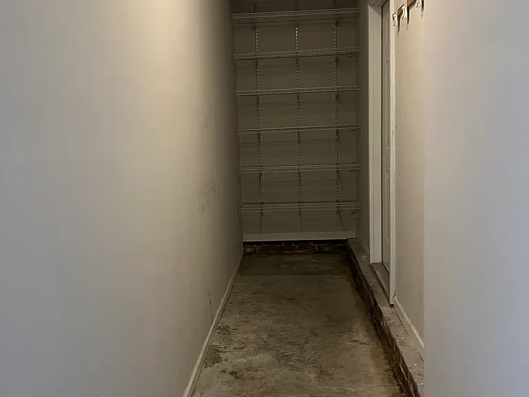 STORAGE AREA IN THE GARAGE