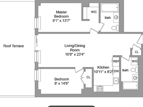 2nd image of 509 Myrtle Ave APT 3B